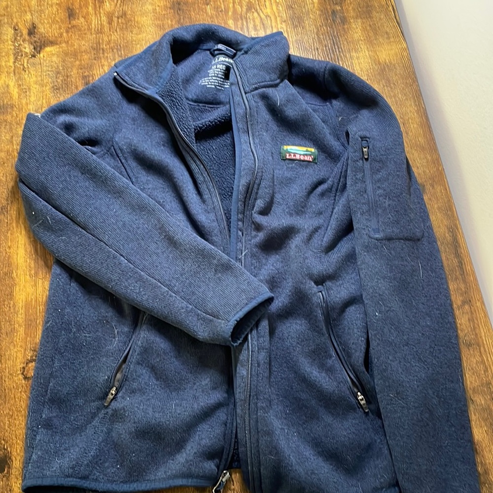 Ll bean fleece zip up
